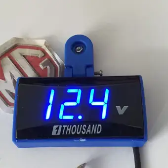 Voltmeter Tes Aki Plus Breket Buy Sell Online Accessories With Cheap Price Lazada