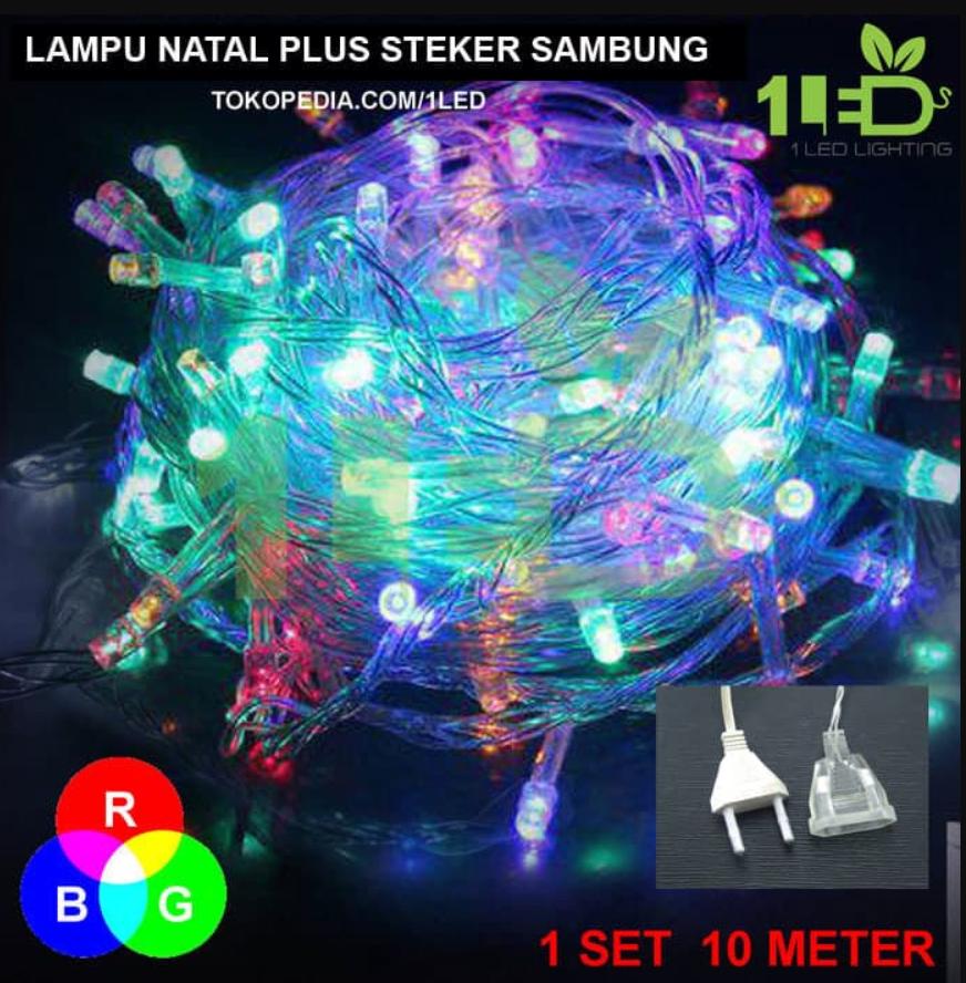  Lampu Hias Led Natal Twinkle Indoor Outdoor 10 Meter 