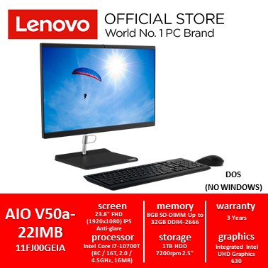 Lenovo PC AIO V50 - 24IMB - GEIA / GRID 