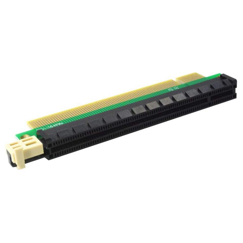 2Pack PCI-E 164 Pin Slot PCI-Express 16X Riser Card, Male to Female ...