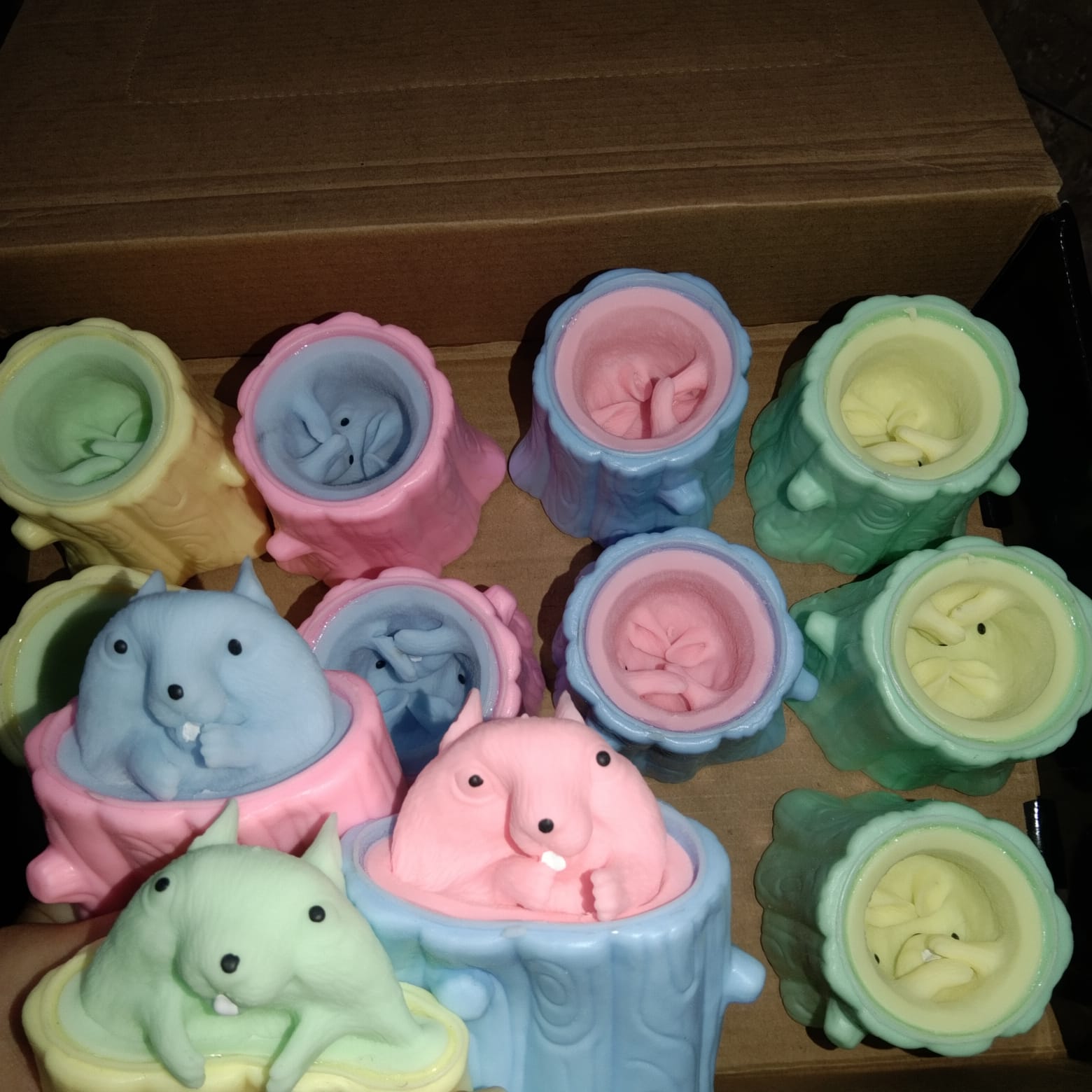 Mainan Anak Squishy Pop Up Animal / Squishy Pencet Hewan Lucu fhlc