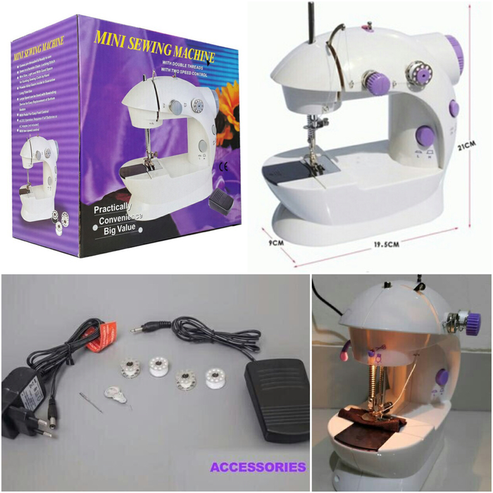 Mesin Jahit Mini Portable Mini Sewing Machine Royalty Shop Lazada Indonesia