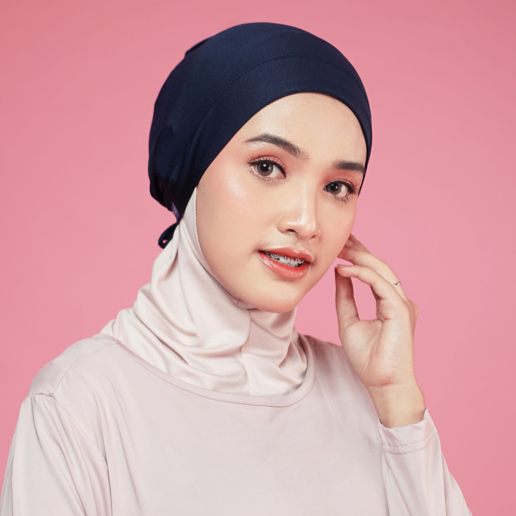 Elzatta Hijab Koleksi Inner Kepala Ciput Bahan Kaos Spandex Murah Promo