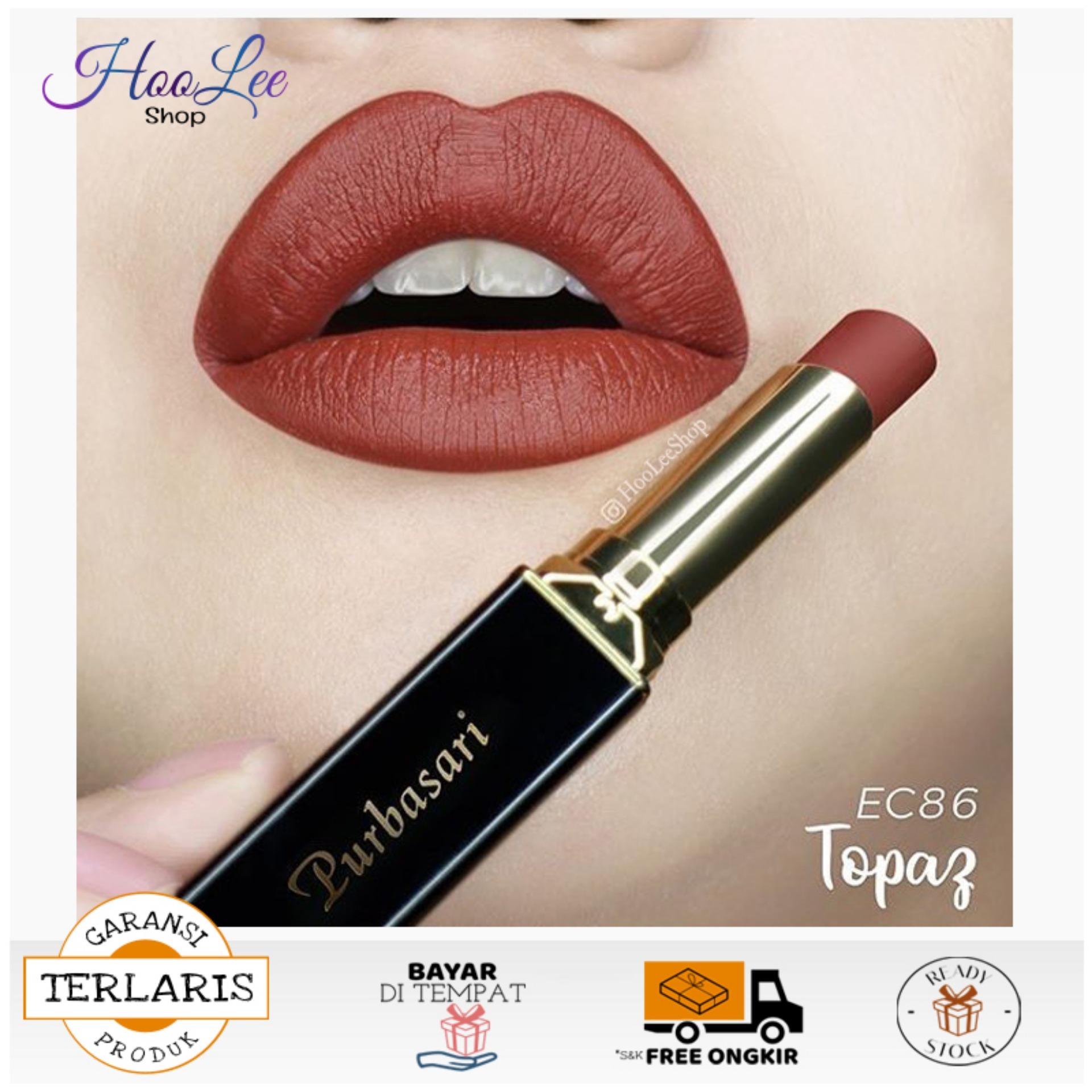 Purbasari Lipstick Collor Matte 86 TOPAZ