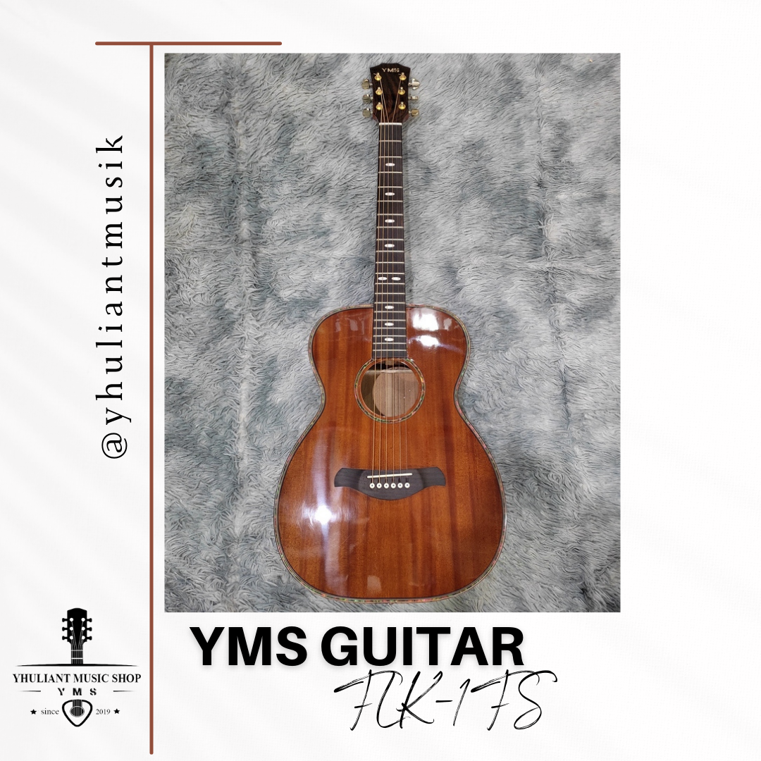 Gitar Akustik Yms Guitars Akustik Flk Fs Akustik Elektrik Full Solid