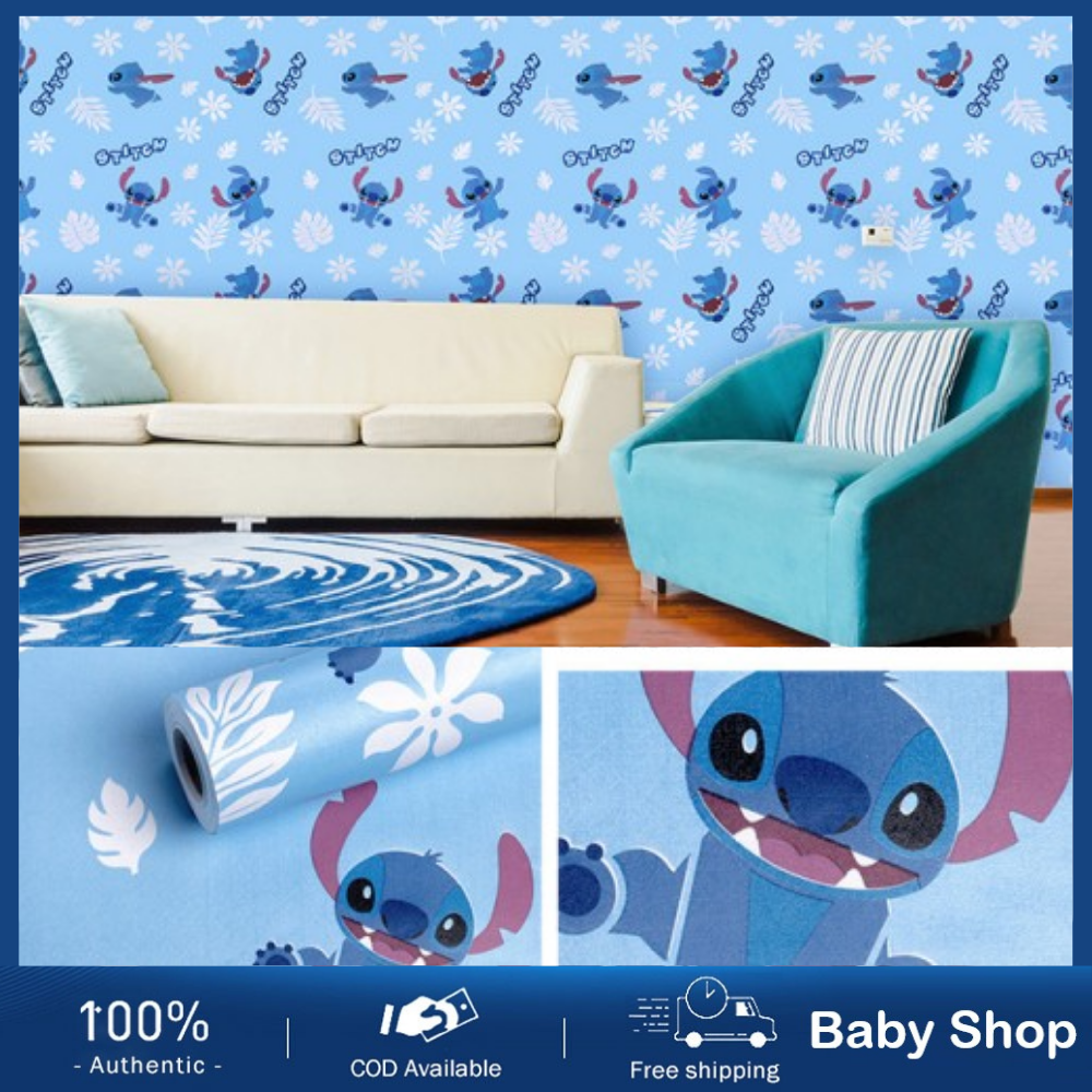 Wallpaper Stiker Dinding Motif Dan Karakter Premium Quality Size 45cm X