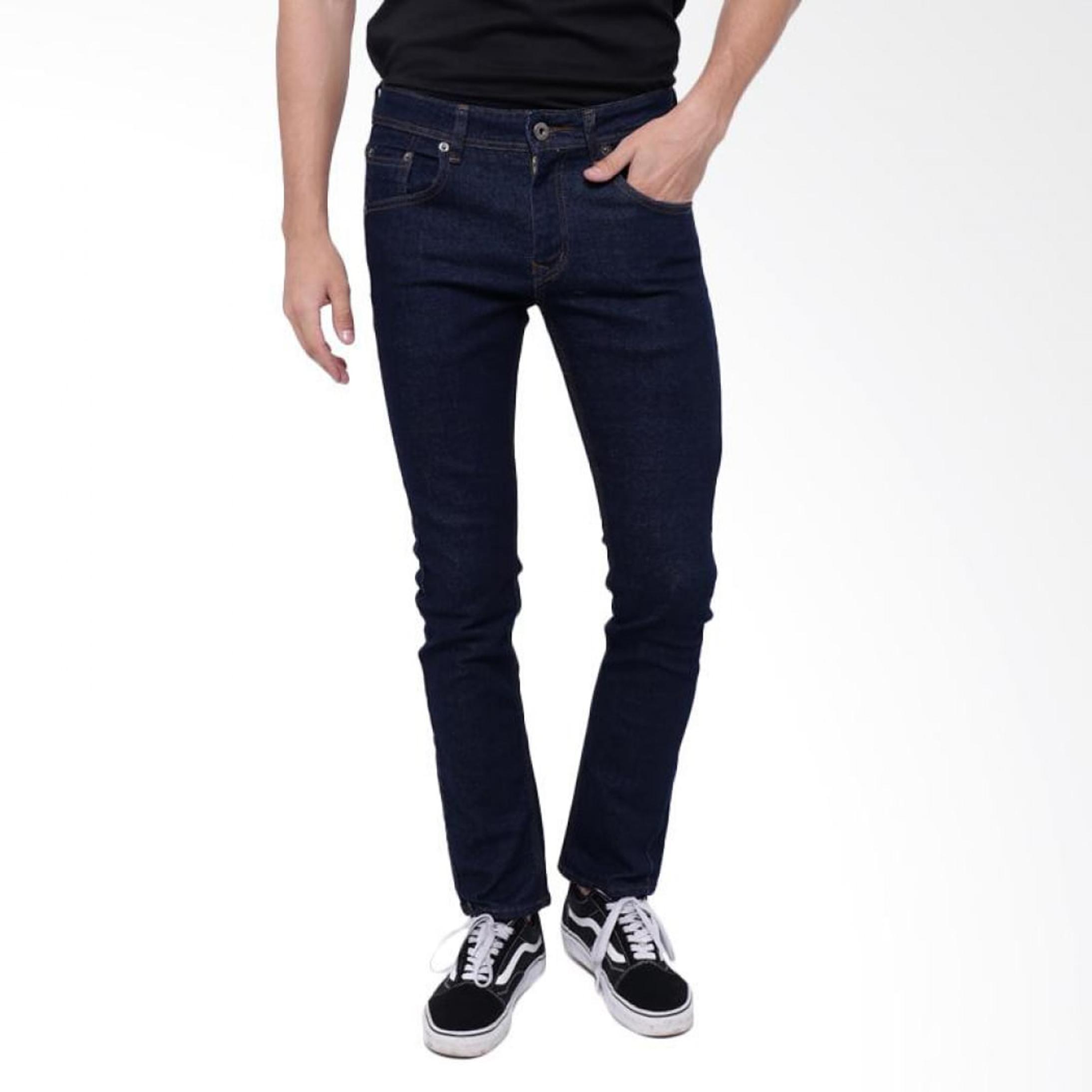 CELANA JEANS SLIMFIT PRIA DONGKER SIZE 