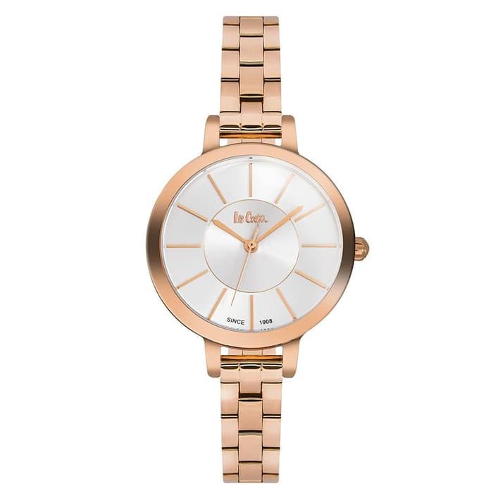 Jam Tangan Analog Lee Cooper LC06175.430 Jam Tangan Wanita Analog Rosegold