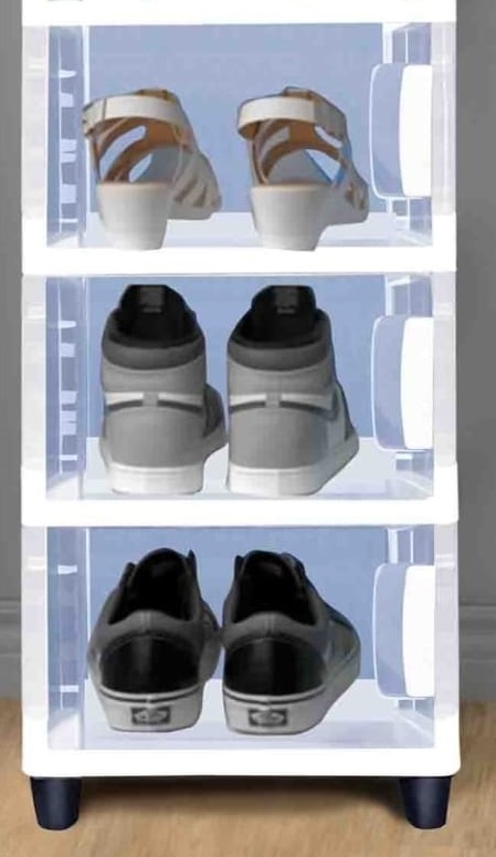 AKAKO Kotak Sepatu Transparan Baruuu!!!/Tempat Penyimpanan Sepatu