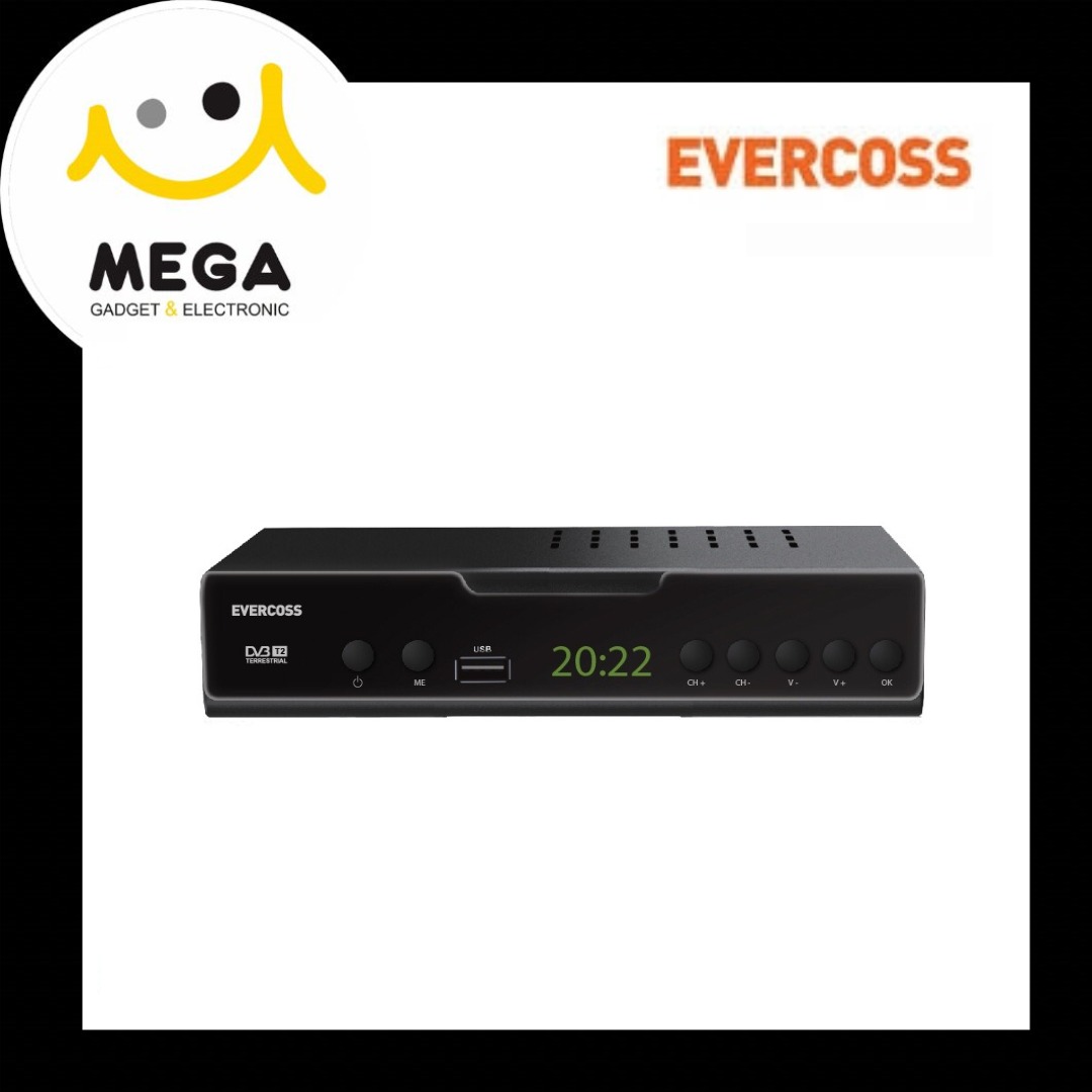 Evercoss Set Top Box Mega Box Garansi Resmi Evercoss Indonesia Lazada