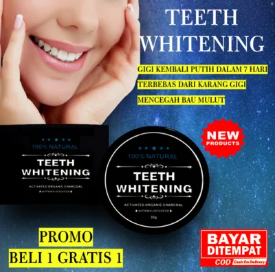 Beli1gratis1 Teeth Whitening Gigi Pemutih Gigi Ampuh Obat Memutihkan Gigi Dengan Cepat Dan Aman Pembersih Karang Gigi Prontok Karang Gigi