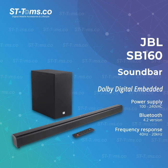 Jbl Sb160 Jbl Ch Bt Soundbar JBL Cinema SB160 Channel Soundbar