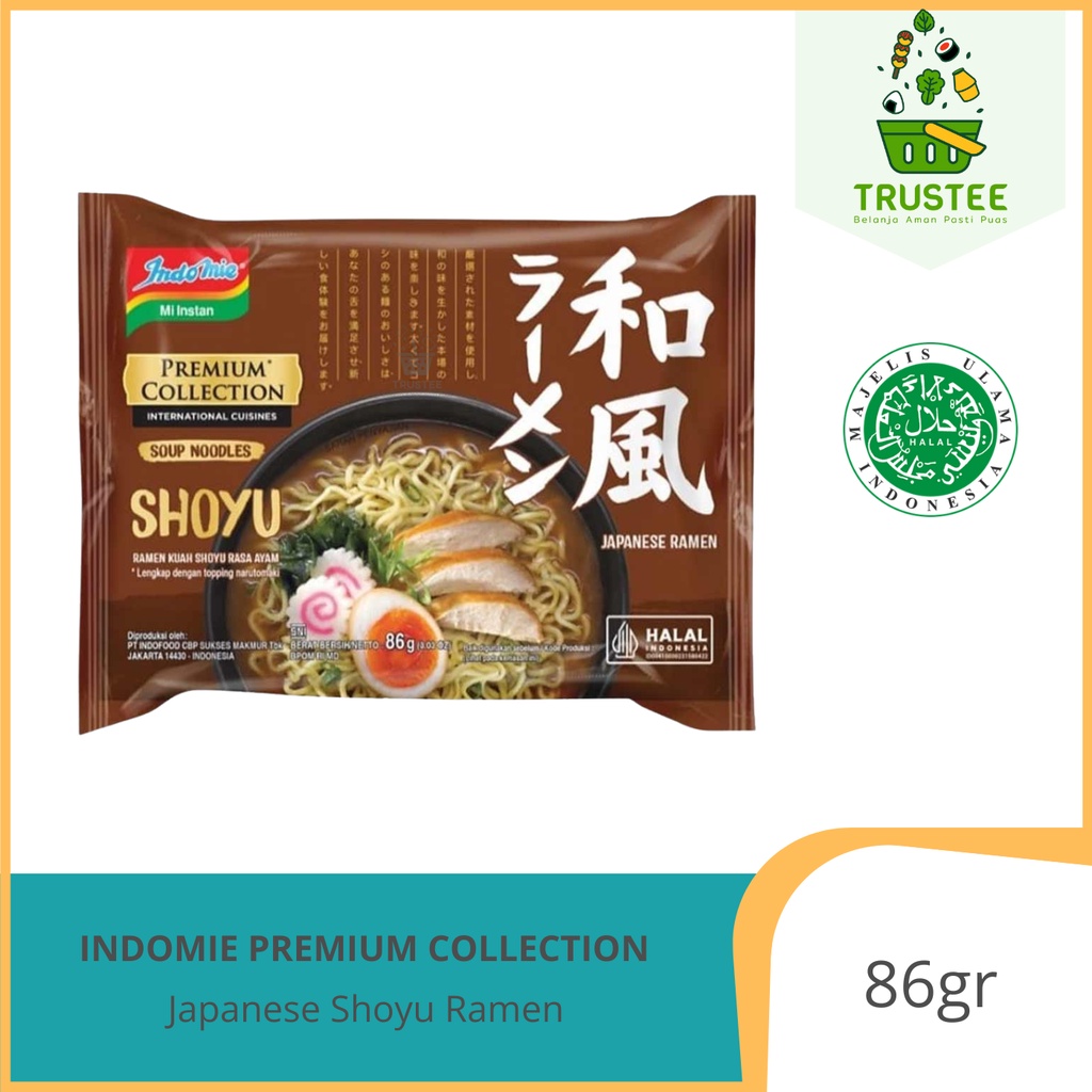 Indomie Japanese Ramen Shoyu Mie Instan Premium | Lazada Indonesia