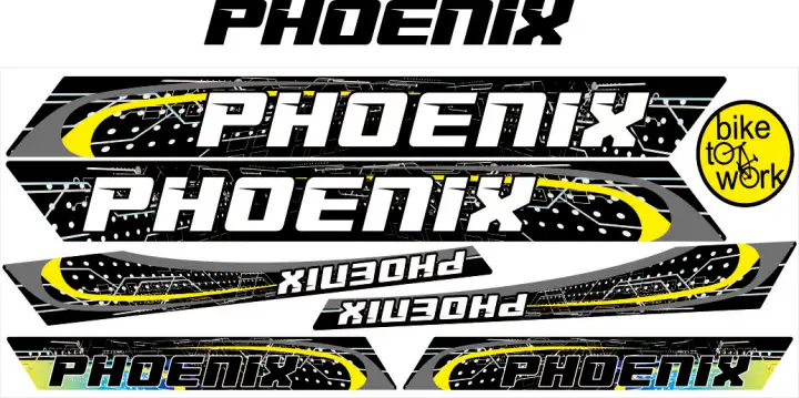 Striping Sepeda Phoenix Stiker Mtb Lazada Indonesia