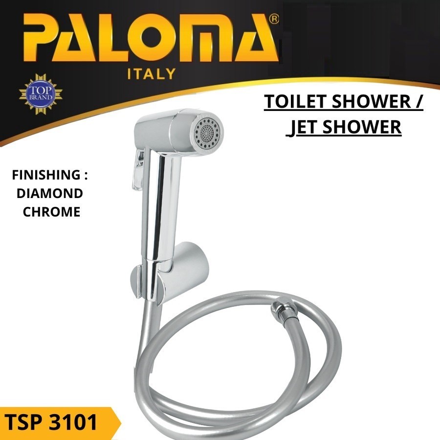 JET SHOWER TOILET PALOMA TSP 3101 WASHER CHROME SHOWER CEBOK SEMPROTAN
