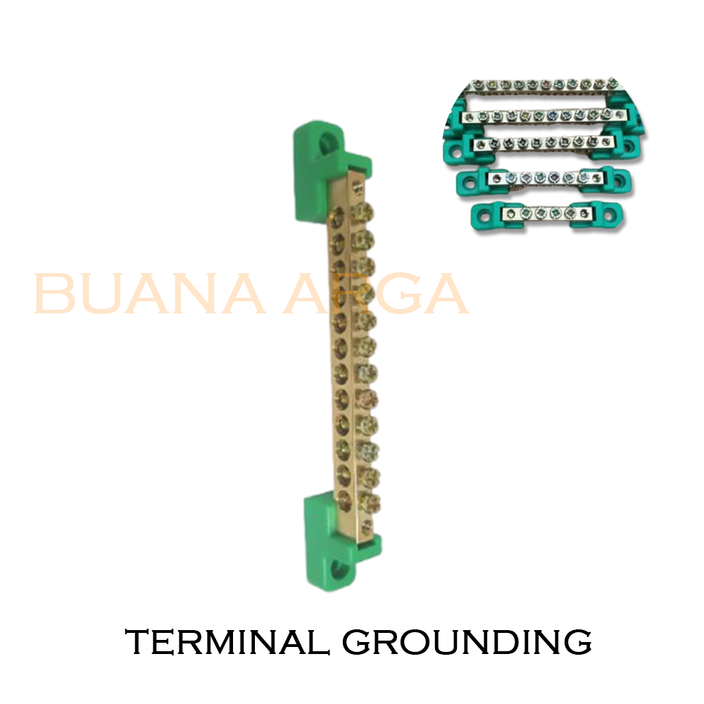Terminal Block Grounding 8 POLE T0010812/8 Gronding FORT Lazada