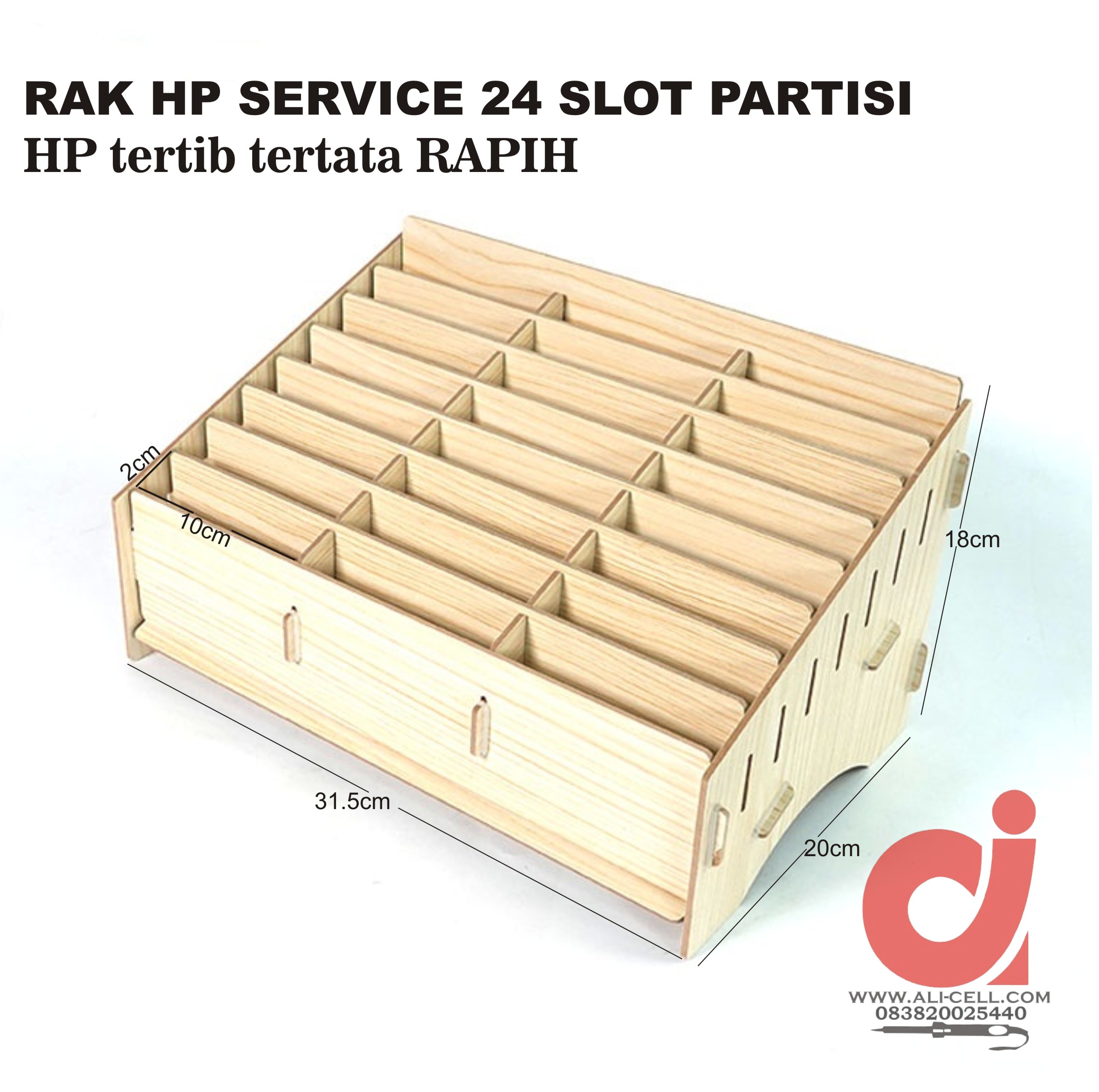 RAK HP SERVISAN 24 slot | Lazada Indonesia