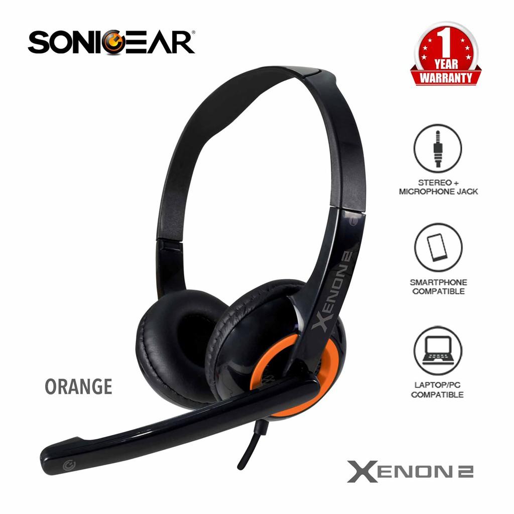 SonicGear Xenon 2 Stereo Headphones 