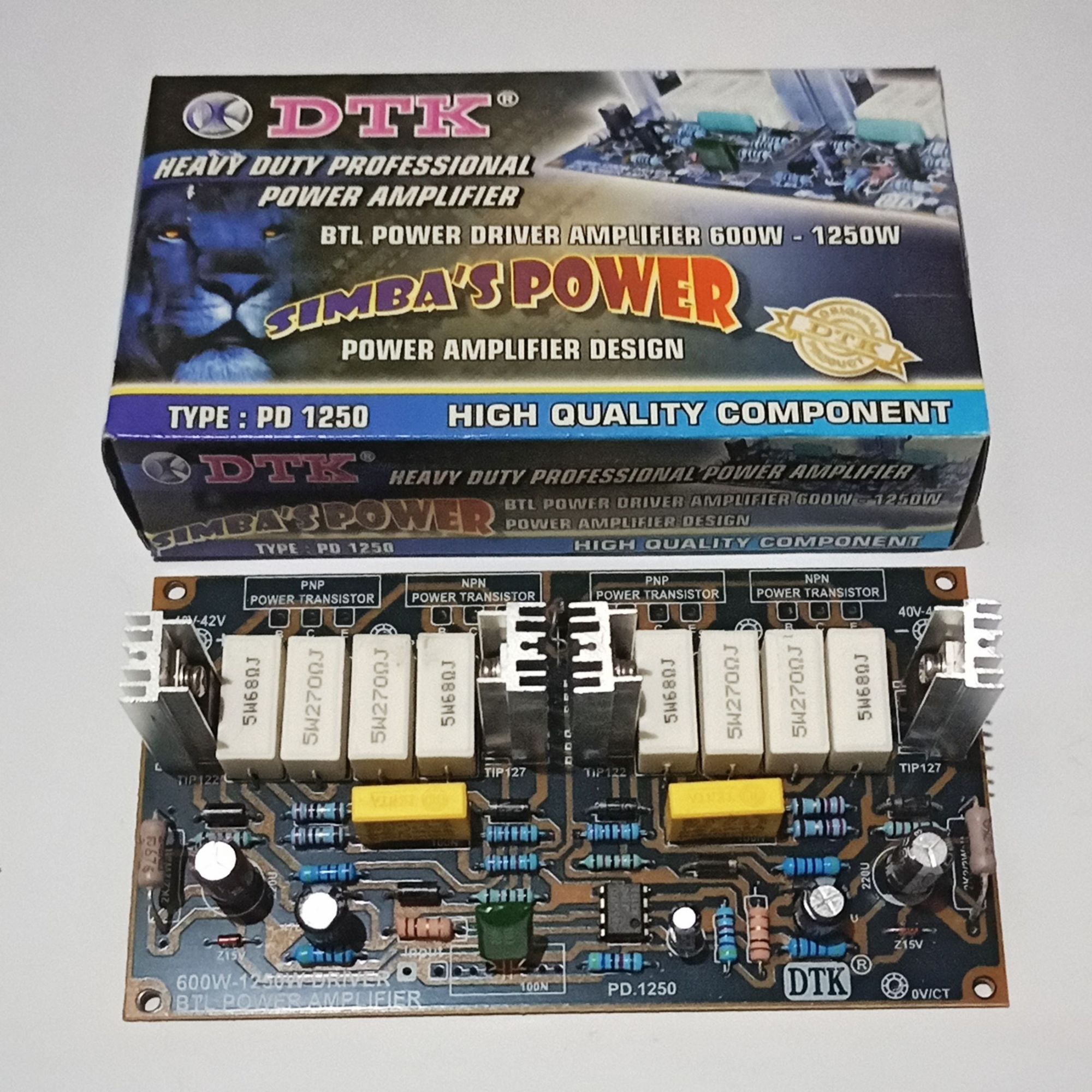 Simbas Power BTL Power Amplifier 600W-1250W DTK PD 1250 | Lazada Indonesia