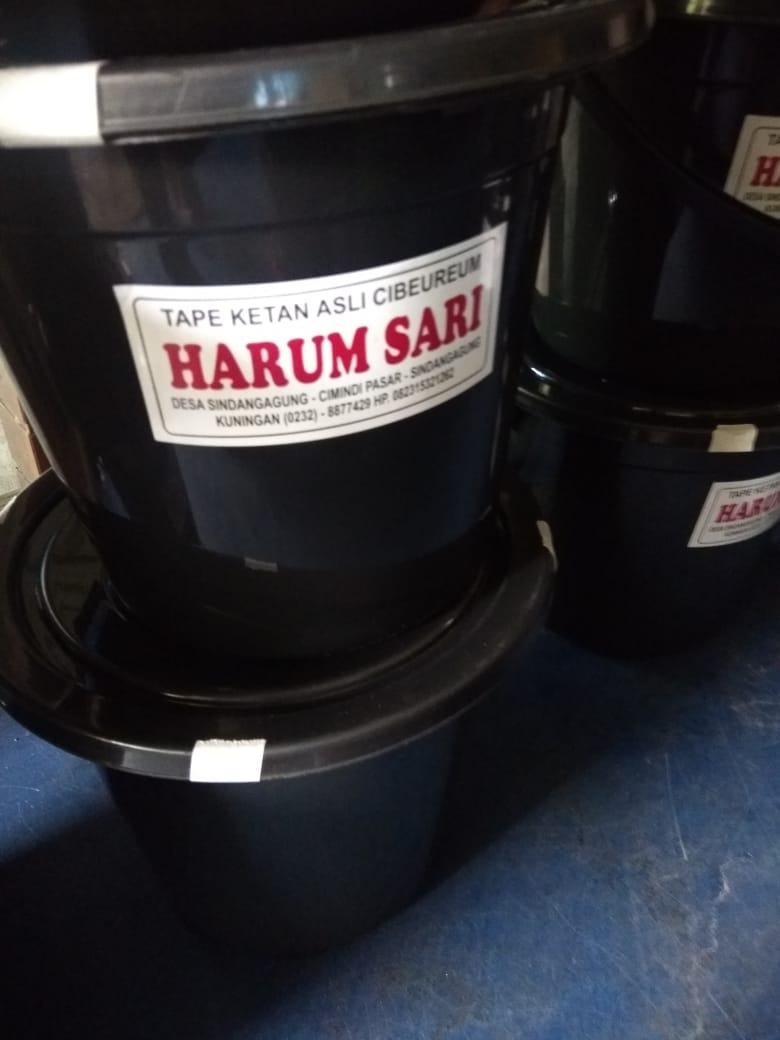 Tape Ketan Harum Sari Ember Besar Khas Kuningan / Peuyem Kuningan