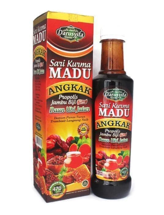 SARI KURMA MADU ANGKAK DARUSYIFA Plus Propolis Jambu Biji Daun Ubi