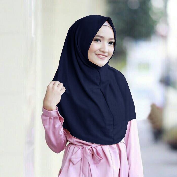 Hijab Khimar Mini Terbaru 2019 Jilbab Instan Elsya / Kerudung Berkualitas Murah/Jersey Premium Elisa