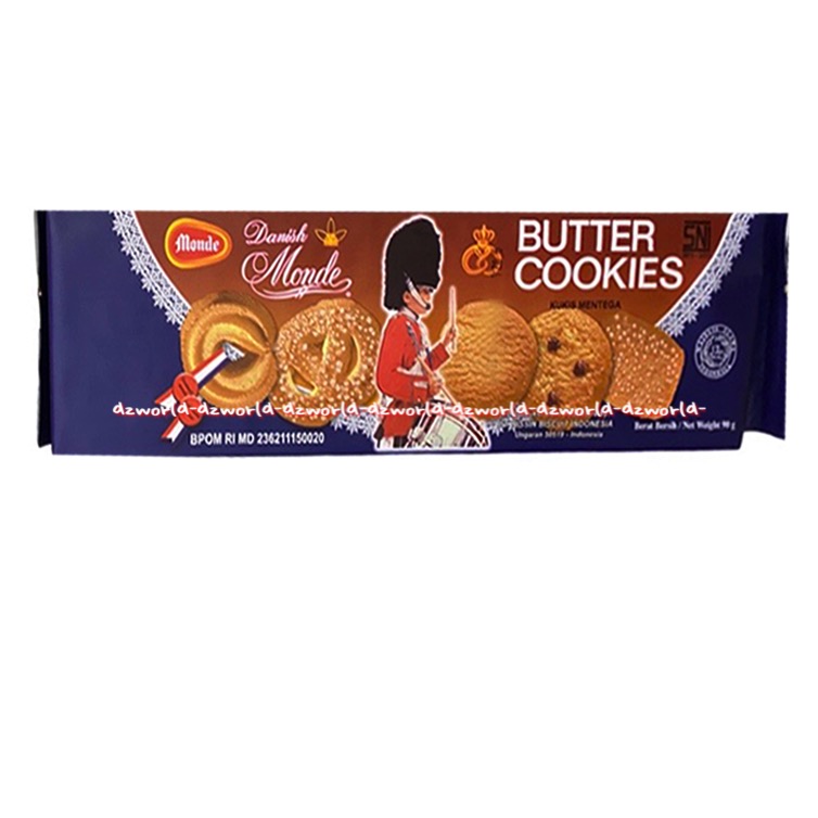 Daniish Monde 90gr Butter Cookies Snack Cemilan Refill Danis Monde