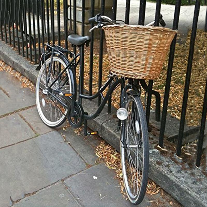 rear wicker bike basket