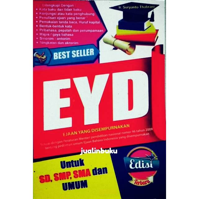 Buku EYD Ejaan yang Disempurnakan Ukuran A5 (BI) | Lazada Indonesia