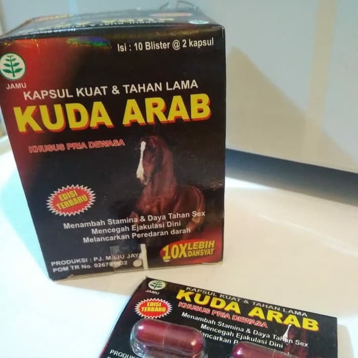 Gaya Kapsul Kuda Arab Isi 20 Kapsul 10 Sachet Original Murah Lazada Indonesia