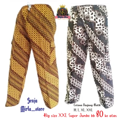 Celana Panjang Batik Boim Dewasa -Boim // celana batik panjang