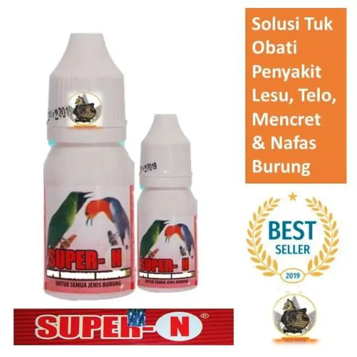 Toko Semar Super N Super Kicau Obat Burung Sakit Infeksi