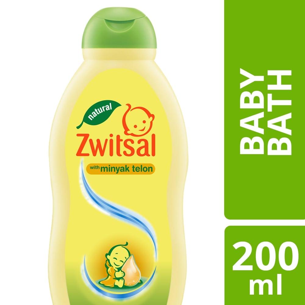 Zwitsal Baby Bath Natural 2In1 Hair & Body 200mL Lazada Indonesia