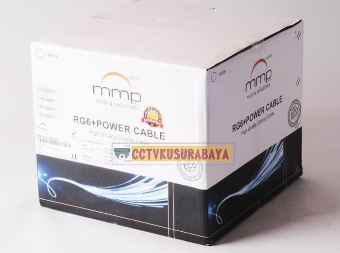 Kabel CCTV MMP RG6 Plus Power White 1 Roll