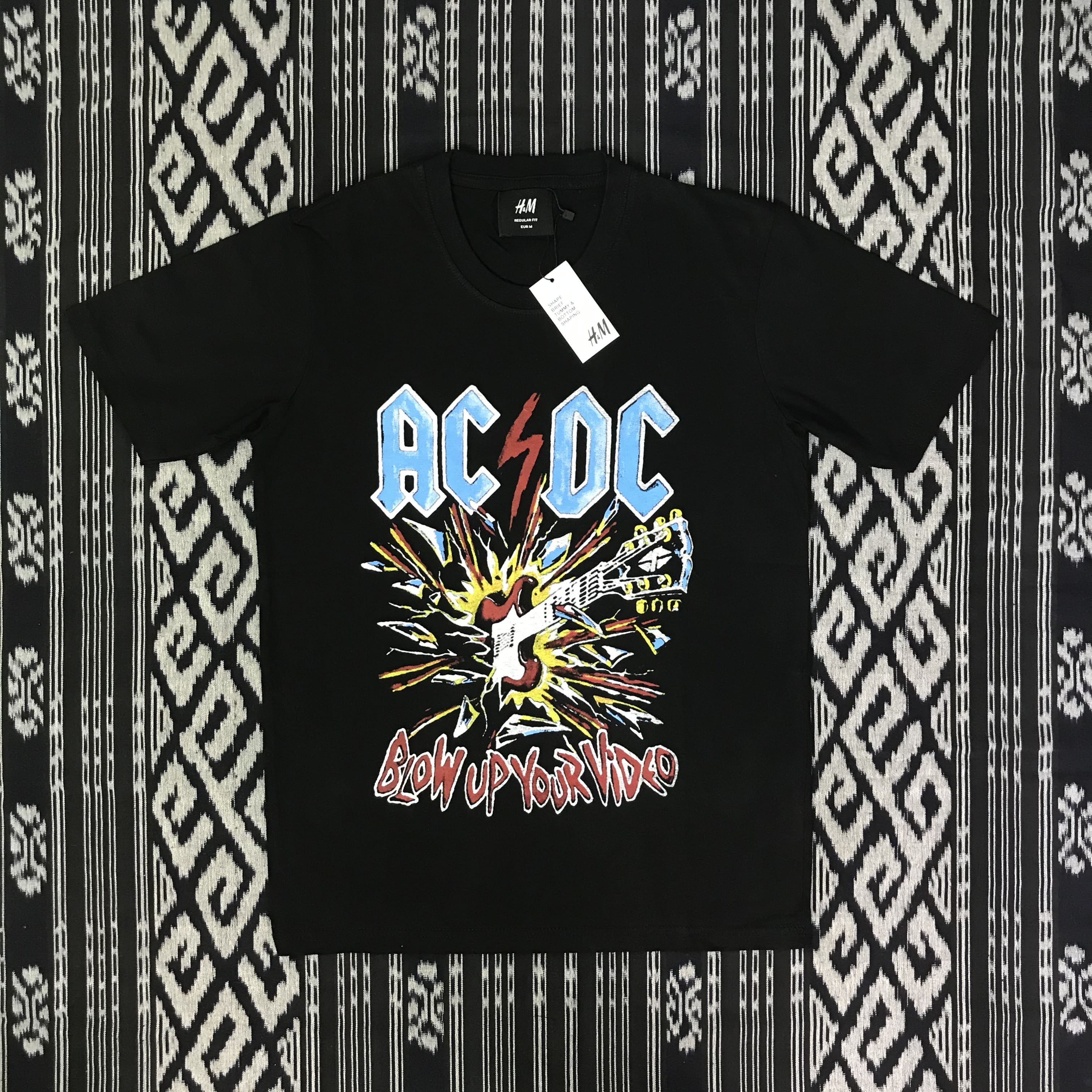 Kaos ACDC Blow Up Your Video | Lazada 