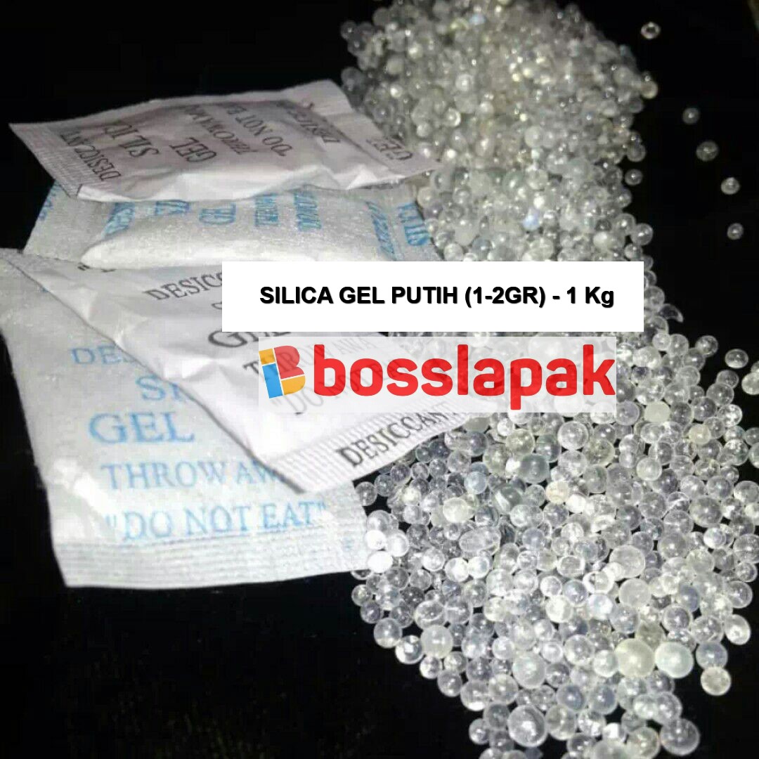 TERLARIS Silica Putih gel 1 kg / Silica Pengawet makanan dan barang 1