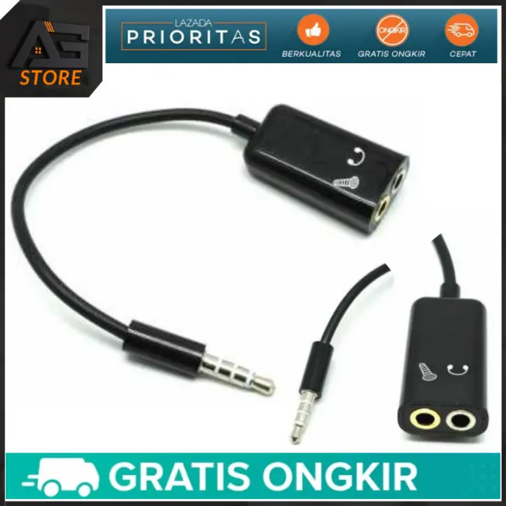 converter headset gaming ke hp