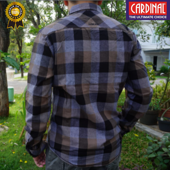Kemeja pria Cardinal original lengan 