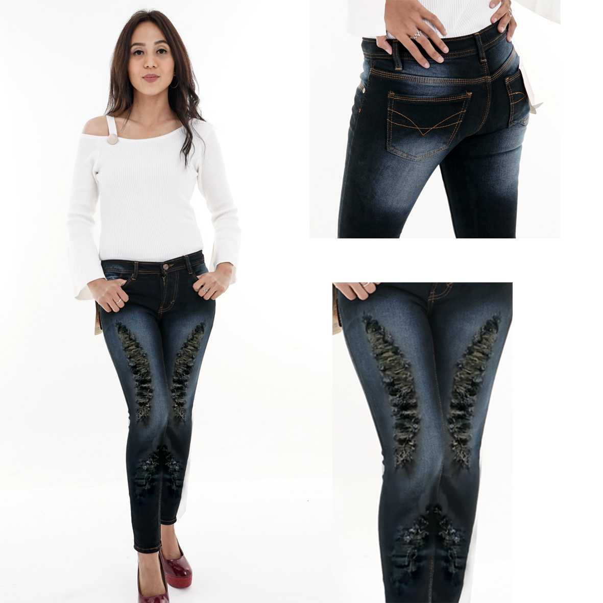 CELANA JEANS FASHION WANITA TERBARU 