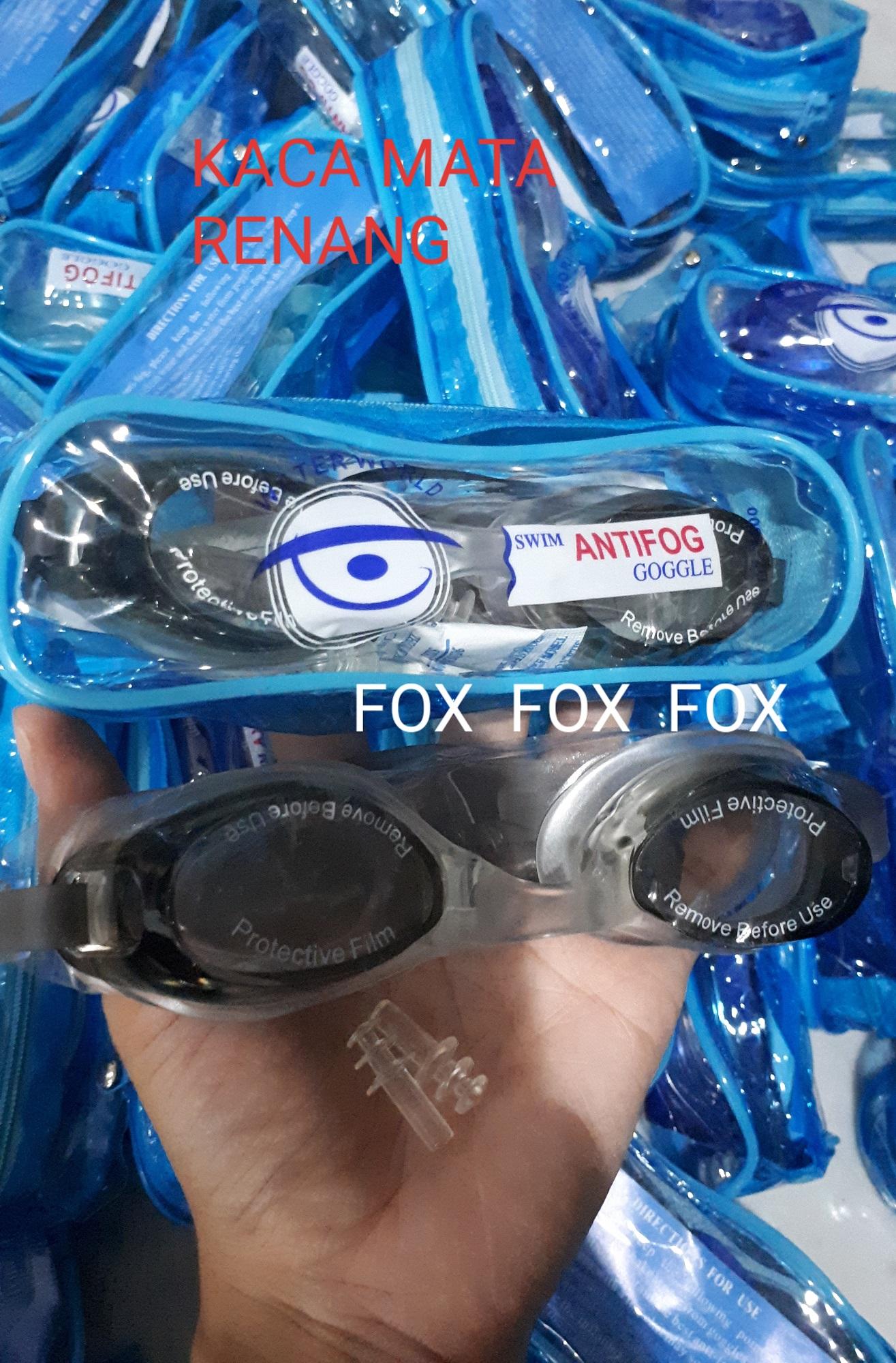 Fox(COD) -PROMO! Kacamata renang C881 - PROFESSIONAL GOOGLES - Elastis Anti Fog & PENUTUP Telinga/ kacamata olah raga air/Original /Profesional swimming goggles/ KACA MATA RENANG MURAH BERKUALITAS (photo PRODUK ASLI)