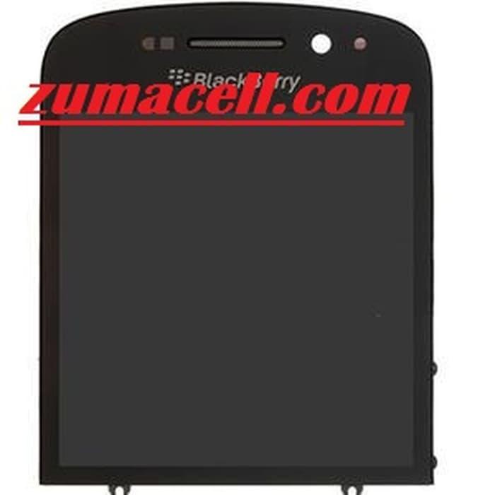 LCD Blackberry BB Q10 Q-10 Frame Hitam Black