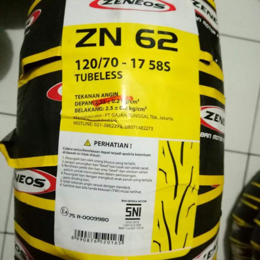 Zeneos Ban Motor