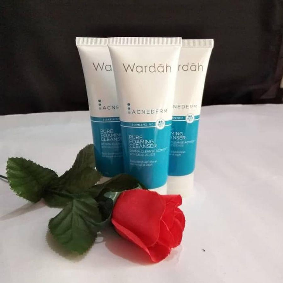Wardah Acne Cleansing Gel / Cleanser Praktis Anti Ribet / Produk Kesehatan Kecantikan / Perawatan Kulit / Pembersih Wajah NZ64068