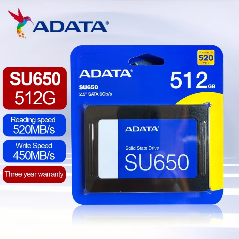 Nand Flash Ssd Adata Su800 512gb Adata 512gb Adata Sata Adata - Main Image