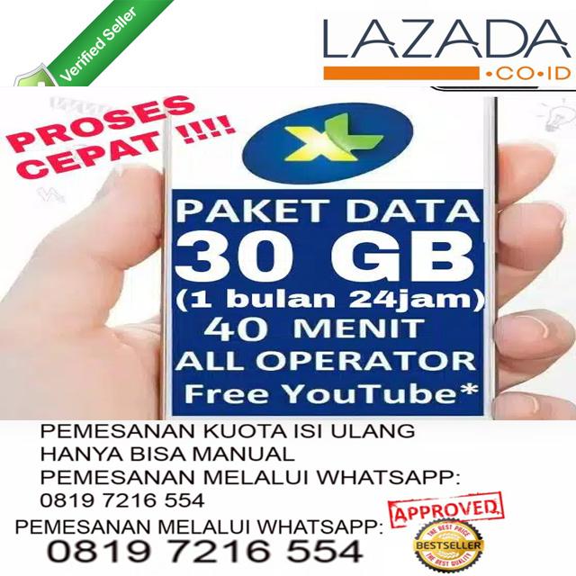 paket data xtra combo xl murah 30gb full 24jam 1bulan paket internet murah paket xl internet