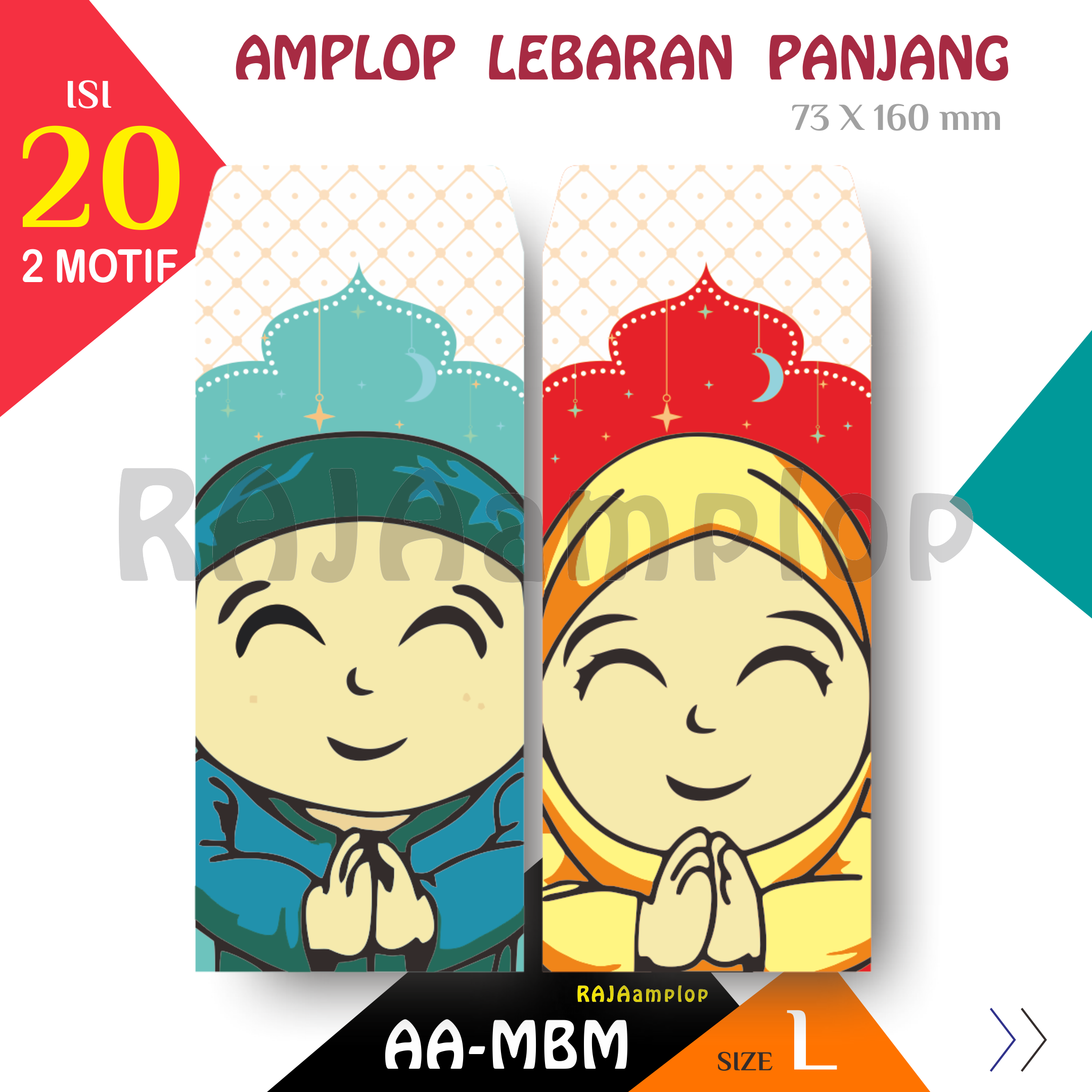 Promo Raja Amplop Paket Lbr Aam Angpao Lebaran Idul Fitri Besar