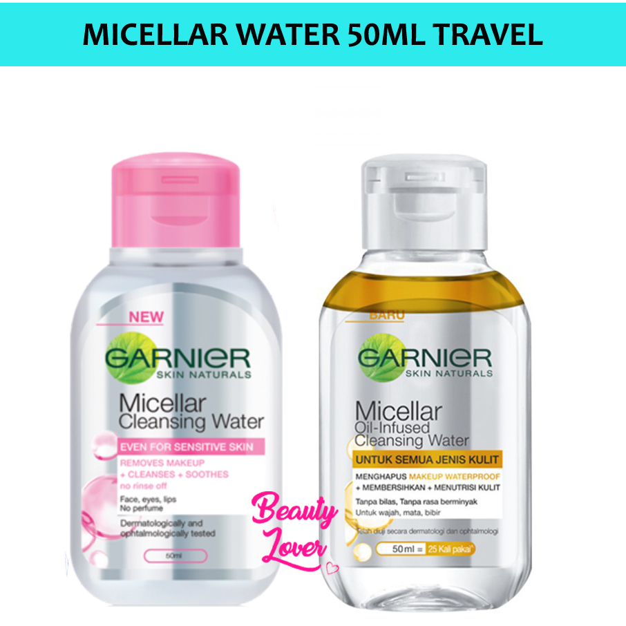 harga garnier micellar water 50ml