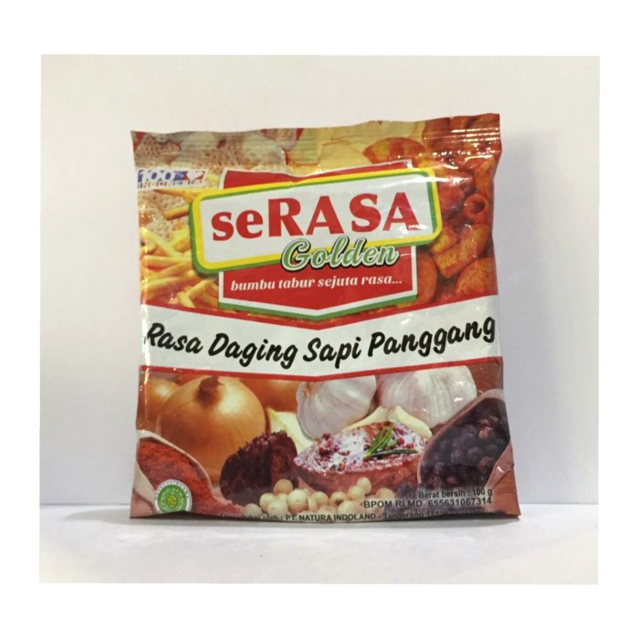 Bumbu Tabur Serasa Golden Rasa Sapi Panggang Kemasan 100 Gram | Lazada ...