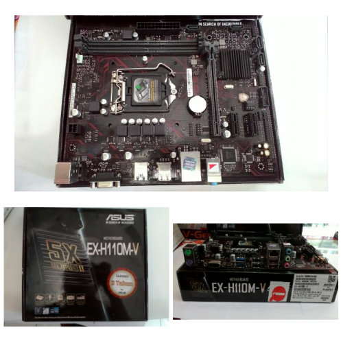 Informasi Harga Motherboard Asus Ex H110m V Terbanyak di beli » Sing Payu