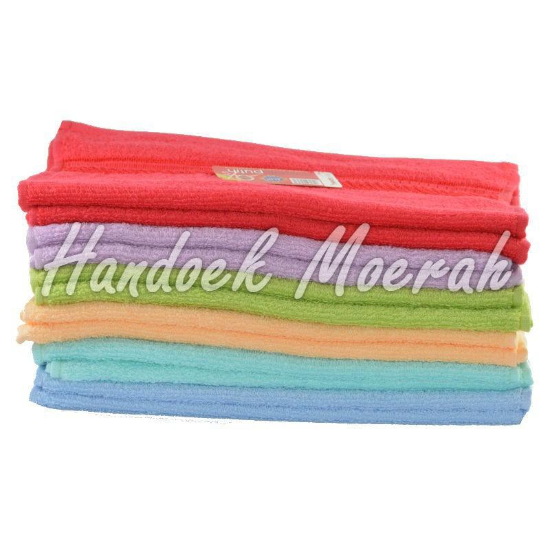 Handuk Muka Merk Merah Putih Polos (30 x 70)